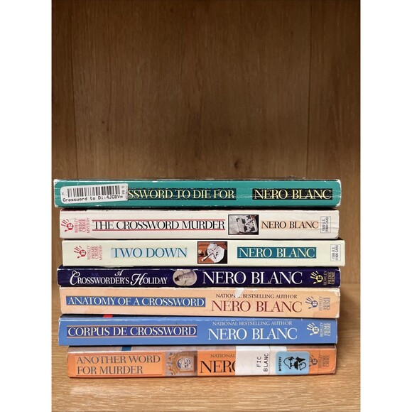 Nero Blanc Books Lot of 7 Crossword books - Picture 6 of 15